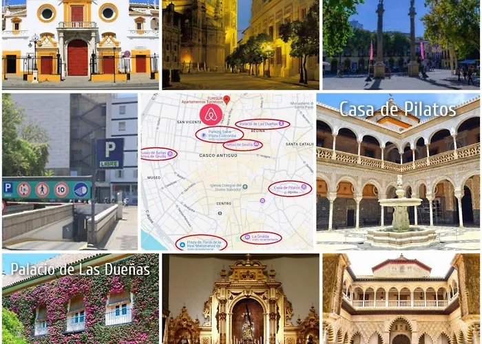 Luminoso Atico En Sevilla Centro Con Vistas A La Plaza Alameda De Hercules - Hasta 4 Personas\